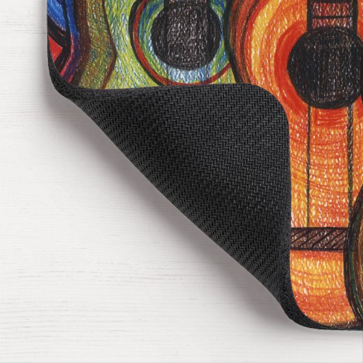 3つのギター マウスパッド (コーナー)