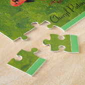 3つのコイフィッシュスイミング、写真パズル ジグソーパズル (側面)