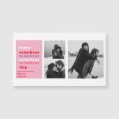 3つのコラージュ写真 |バレンタイカラフルンのプレゼント (正面)