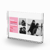 3つのコラージュ写真 |バレンタイカラフルンのプレゼント フォトブロック (右)