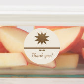 3つのゴールドスフィア プロフェッショナルラベル ラベル (貼付)