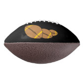 3つのサッカーボール アメリカンフットボール (回転270)