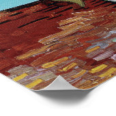 3つのサングレアと花瓶1888 by Vincent van Gog ポスター (角)