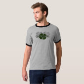 3つのシャムロックの人の信号器のTシャツ Tシャツ (正面フル)