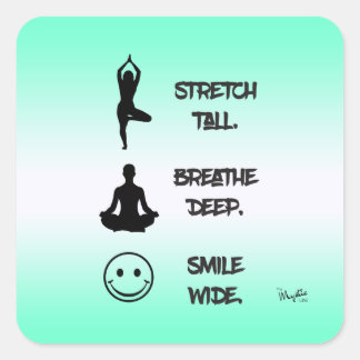 3つのシンプルアラーム スクエアシール