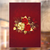 3つのジュエリーバラ ウィンドウサイン (シート2)