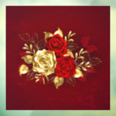 3つのジュエリーバラ ウィンドウサイン (シート3)