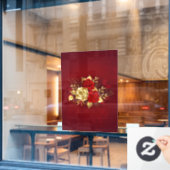 3つのジュエリーバラ ウィンドウサイン (カフェ窓)