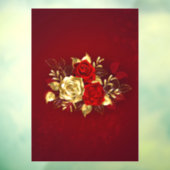 3つのジュエリーバラ ウィンドウサイン (シート3)