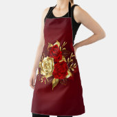 3つのジュエリーバラ エプロン (インサイチュ)