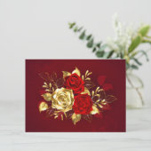 3つのジュエリーバラ エンクロージャーカード (スタンド正面)