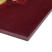 3つのジュエリーバラ カッティングボード (角)