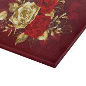 3つのジュエリーバラ カッティングボード (角)