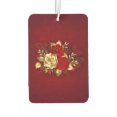 3つのジュエリーバラ カーエアーフレッシュナー (裏面)