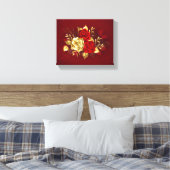 3つのジュエリーバラ キャンバスプリント (インサイチュ (寝室))