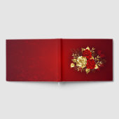 3つのジュエリーバラ ゲストブック (全面)