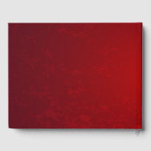 3つのジュエリーバラ ゲストブック (裏面)