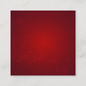 3つのジュエリーバラ スクエア名刺 (裏面)