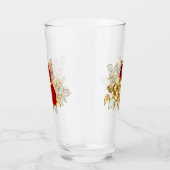 3つのジュエリーバラ タンブラーグラス (右)