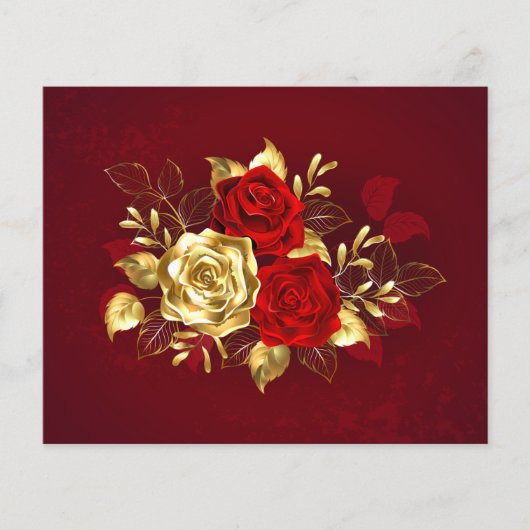 3つのジュエリーバラ チラシ (正面)