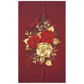 3つのジュエリーバラ テーブルクロス (正面)