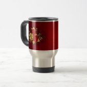 3つのジュエリーバラ トラベルマグ (正面左)