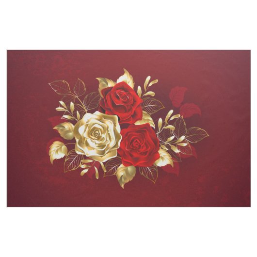 3つのジュエリーバラ ファブリック (ヤード)