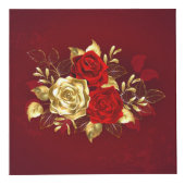 3つのジュエリーバラ フォトキューブ (正面)