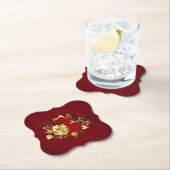 3つのジュエリーバラ ペーパーコースター (インサイチュ)