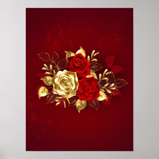 3つのジュエリーバラ ポスター (正面)