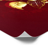 3つのジュエリーバラ ポスター (角)