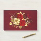 3つのジュエリーバラ ポストイット (デスク)