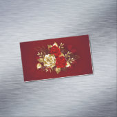 3つのジュエリーバラ マグネット名刺 (インサイチュ)