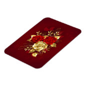 3つのジュエリーバラ マグネット (左側)