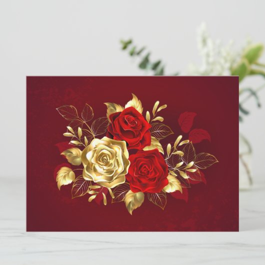 3つのジュエリーバラ メニュー (スタンド正面)