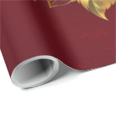 3つのジュエリーバラ ラッピングペーパー (ロールコーナー)