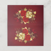 3つのジュエリーバラ 予約カード (外部開封)