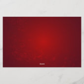 3つのジュエリーバラ 便箋 (裏面)