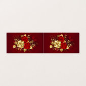 3つのジュエリーバラ 名刺 (外部フラット)