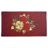 3つのジュエリーバラ 枕カバー (正面右)