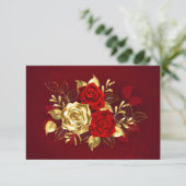 3つのジュエリーバラ 案内状 (スタンド正面)