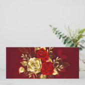 3つのジュエリーバラ 案内状 (スタンド正面)