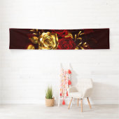 3つのジュエリーバラ 横断幕 (インサイチュ)