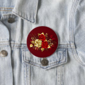 3つのジュエリーバラ 缶バッジ (インサイチュ)