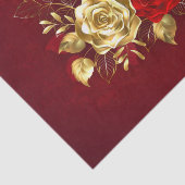 3つのジュエリーバラ 薄葉紙 (詳細)