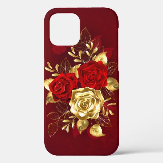 3つのジュエリーバラ Case-Mate iPhoneケース (裏面)