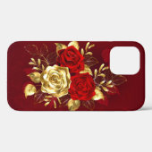 3つのジュエリーバラ Case-Mate iPhoneケース (裏面 (横))