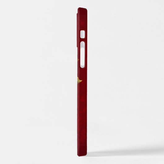 3つのジュエリーバラ iPhoneケース (左側面)