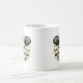 3つのスカルのギター コーヒーマグカップ (中央)