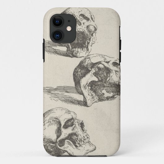 3つのスカル Case-Mate iPhoneケース (裏面)